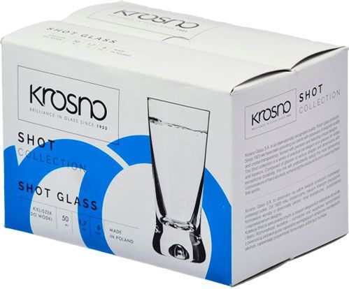 Набір чарок для горілки Shot 50 мл 6 шт. F578374005040000 Krosno
