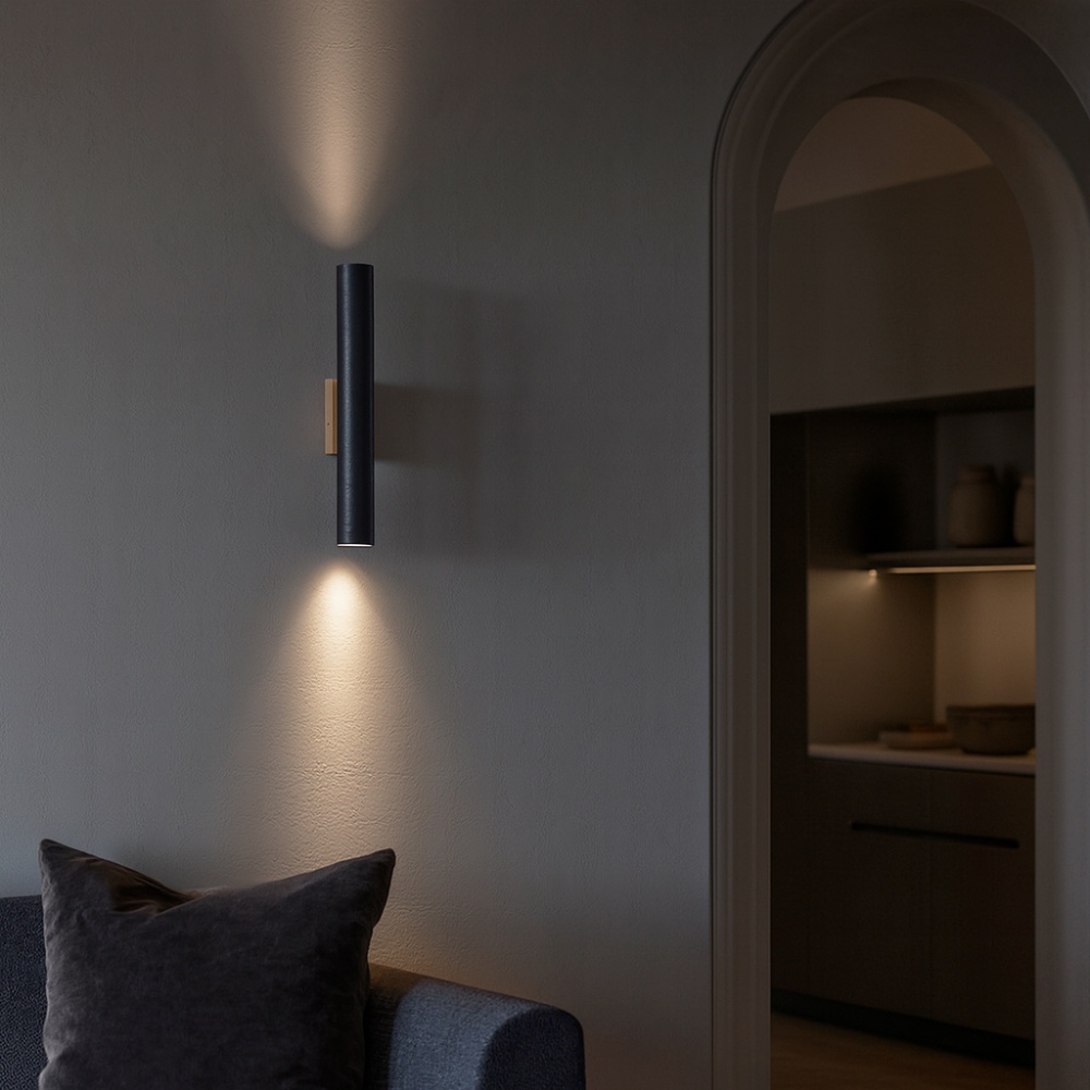 Бра Светкомплект MLYN 2538 2 x GU5.3 черный/дерево