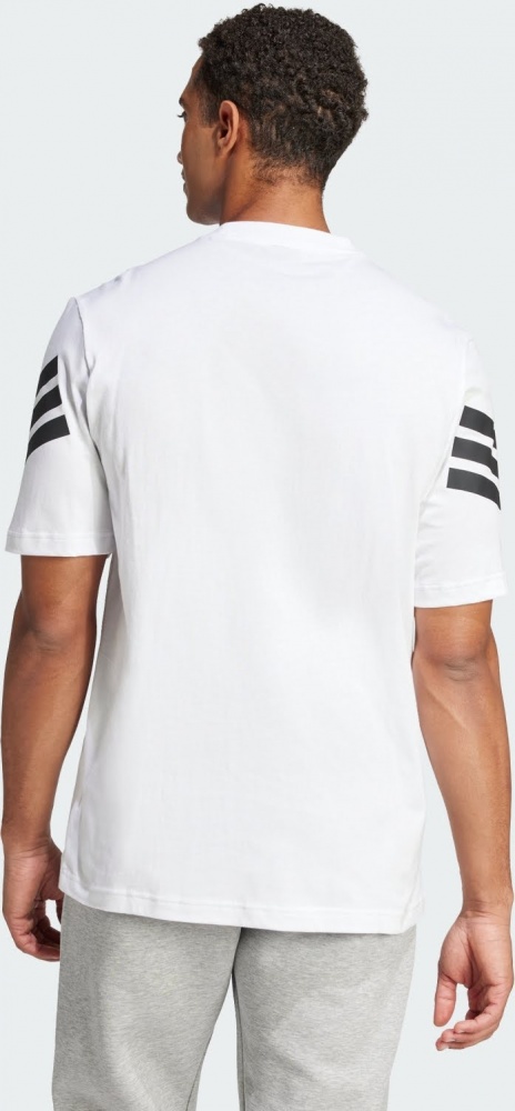 Футболка Adidas M FI 3S REG T WHITE JD4880 р.S белый