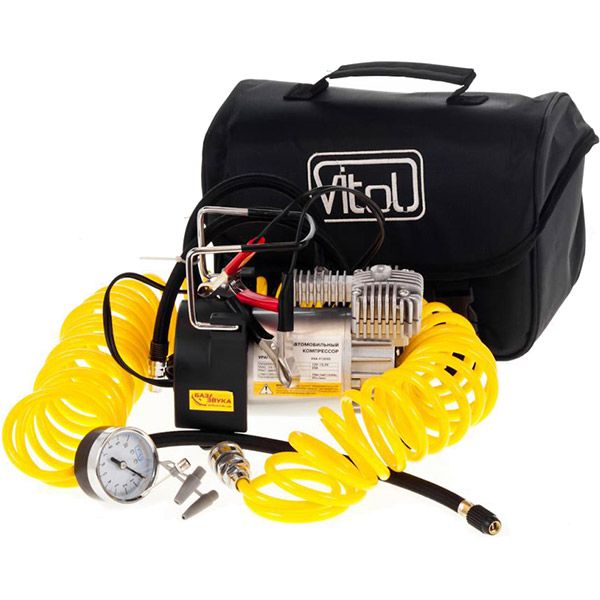 Компресcор автомобильный Vitol Ураган КА-У12055