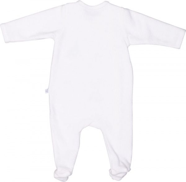 Комплект Фламинго ясельный праздничный белый с принтом р.62 378-903 