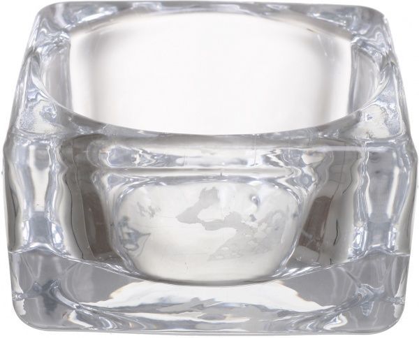 Свічник прозорий 7,5х4 см