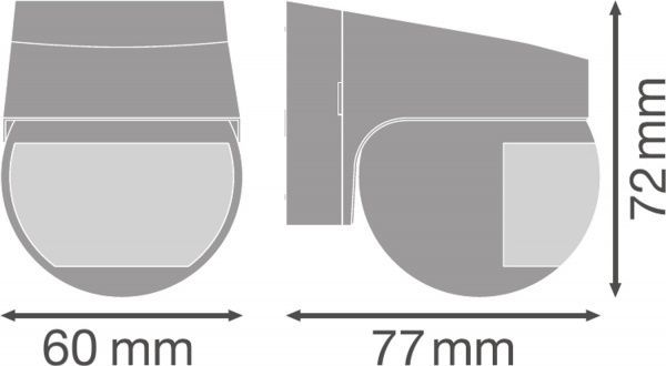 Датчик движения Ledvance SENSOR WALL IP44 DG