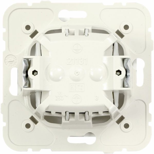 Розетка із заземленням Efapel Logus 2P+Z 16 А 250 В без шторок білий