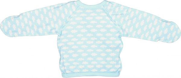 Комплект для хлопчика Маленькие люди тучки 8301-110 + шапочка р.56 блакитний 