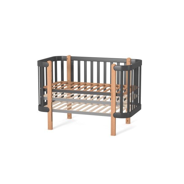 Ліжечко дитяче Veres ЛД 5 Монако темно-сірий 05.3.1.21.16
