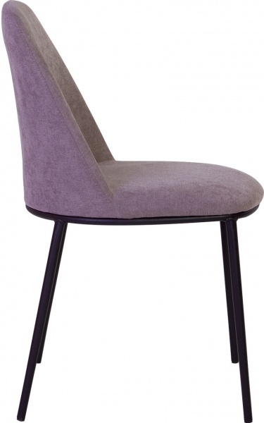 Стул обеденный Nowy Styl LARRY BLACK (BOX-2) (CH) SORO-65 фиолетовый/черный