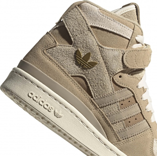 Кроссовки Adidas FORUM 84 HI W GZ8592 р.41 1/3 UK 7,5 25,5 см бежевый