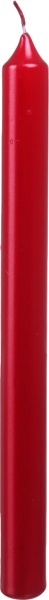 Свічка столова 22х240 3 шт. червона Pako-If