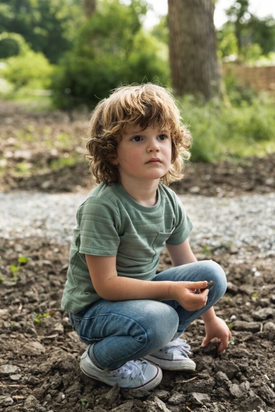 Футболка для мальчиков Koko Noko р.110 серо-зеленый T46818-37 