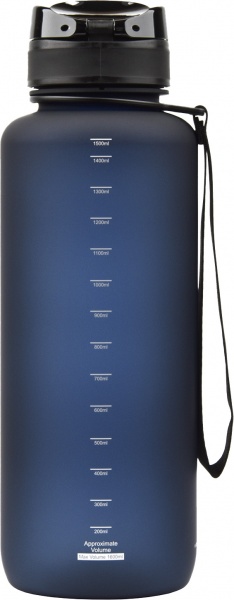 Бутылка для воды Colorful Frosted-Tritan 1,5 л синяя 3056 Uzspace