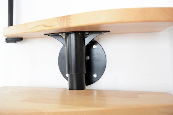 Лестница Minka Holz- & Metallverarbeitungs модульная NIZZA (ступени - Бук) 