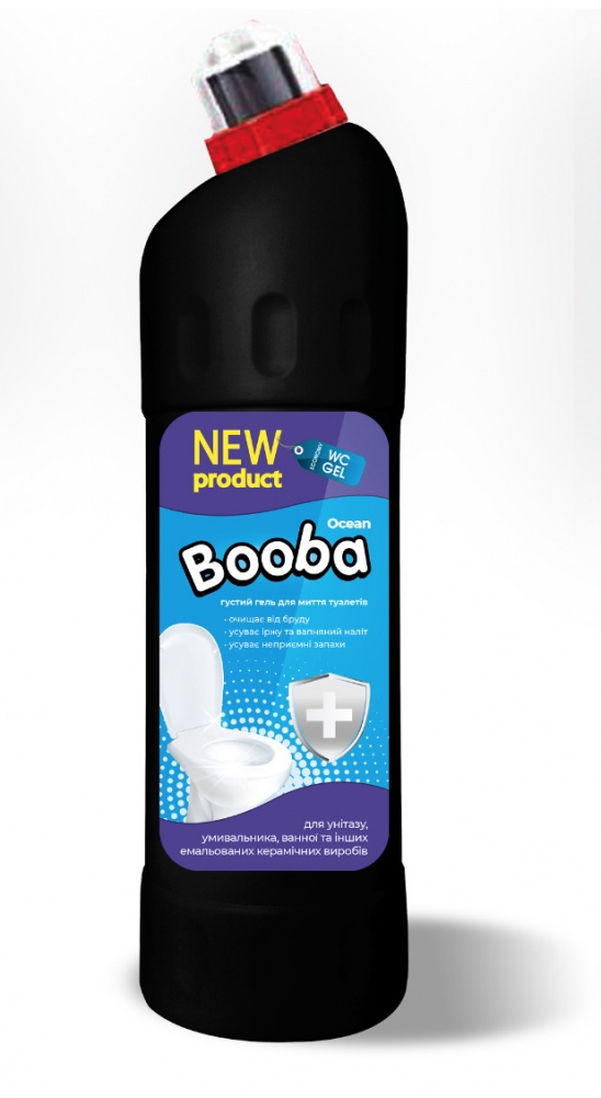 Средство для чистки ванной комнаты Booba Ocean 0,75 л