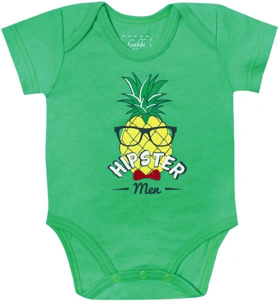 Боді Габбі Морський р.80 зелений BD-19-13 