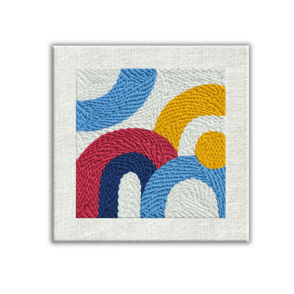 Набор для ковровой вышивки Brushme Цветовой ритм