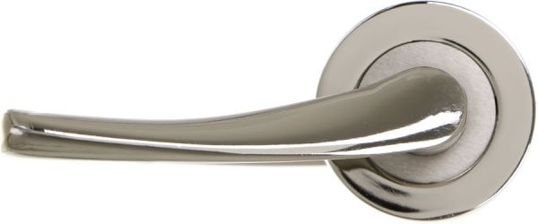 Ручка на розетці condi collection Бургаз срібний