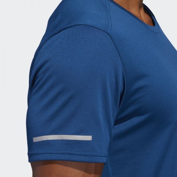 Футболка Adidas RUN IT TEE M DQ2536 XL темно-синій