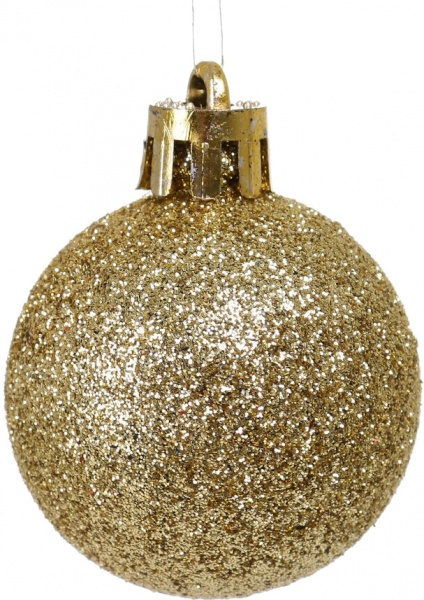 Набір ялинкових іграшок бурульки і кулі в асортименті 75 шт./уп.