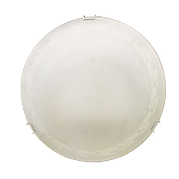 Світильник настінно-стельовий Укрсвітло Лампара 38926 НПБ 2x60 Вт E27 білий 38926 