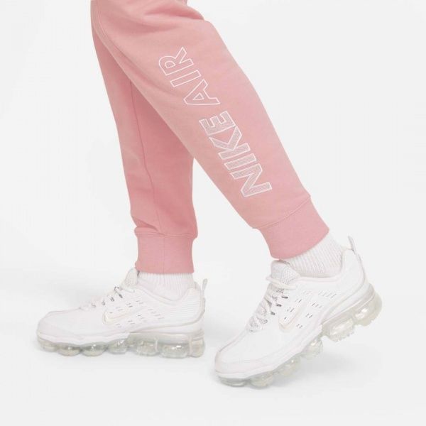 Штани Nike W NSW AIR PANT FLC MR CZ8626-630 р. XS світло-рожевий