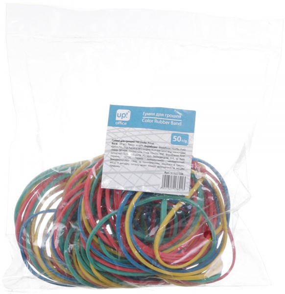 Резинки для денег UP! (Underprice) 50 г цвет в ассортименте 