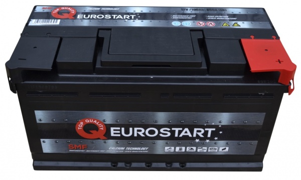 Аккумулятор автомобильный EUROSTART 4352 100Ah 850A 12V 600027085 «+» справа (600027085)