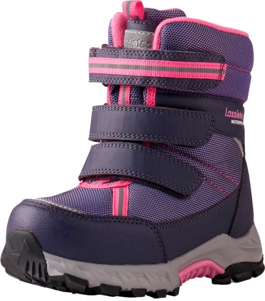 Сапожки зимние детские унисекс Lassie Boulder 769110-4950 р.23 темно-фиолетовый 