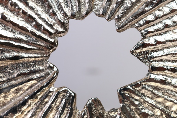 Ваза PANACHE Starburst 56 см темно-синій із золотим/нікель 