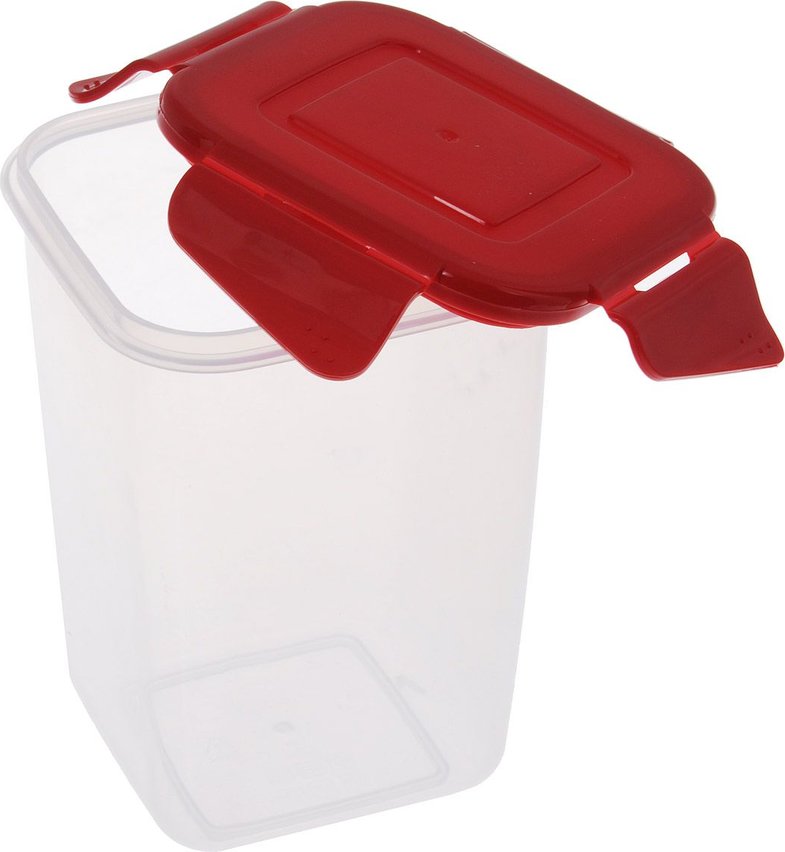 Контейнер для пищевых продуктов с крышкой 1 л 105 х 105 х 144 мм Алеана