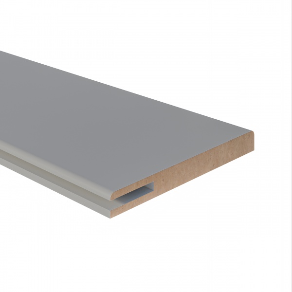 Доборная планка Classen-Pol 120х10х2050мм светло-серый silk matt