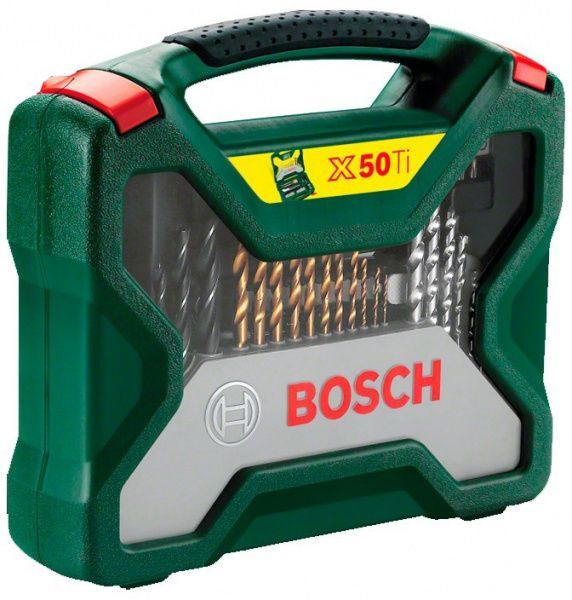 Набор принадлежностей Bosch X-Line 50 Ti + Набор крепления 173 шт. 2,607,017,523