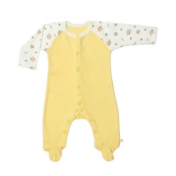 Человечек Lucky tots р.56 желтый 1712 