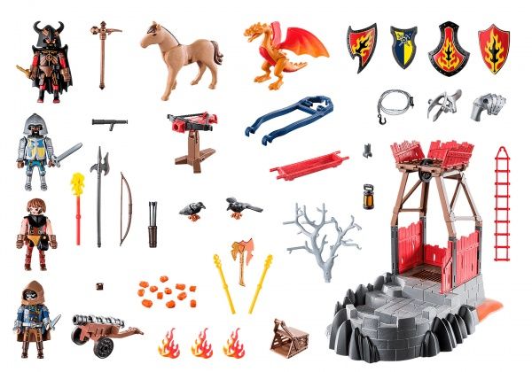 Конструктор Playmobil Лавовая шахта Burnham Raiders 70390