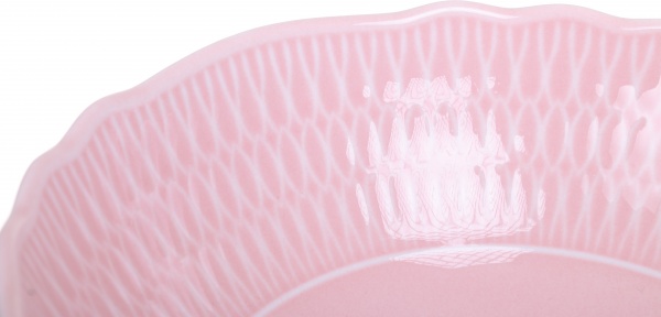 Салатник Sofia 14 см порцеляновий рожевий Cmielow