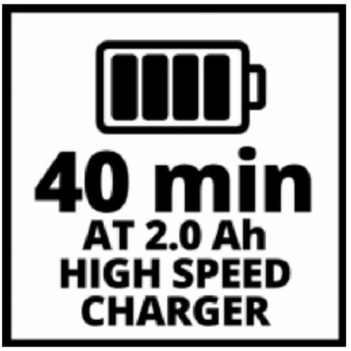 Акумуляторна батарея і зарядний пристрій Einhell 18,0V 2,0Ah Starter Kit Power-X-Change 2.0Ah 4512040