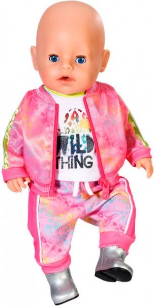 Набір Zapf одягу для ляльки Baby Born Трендовий Рожевий 828335