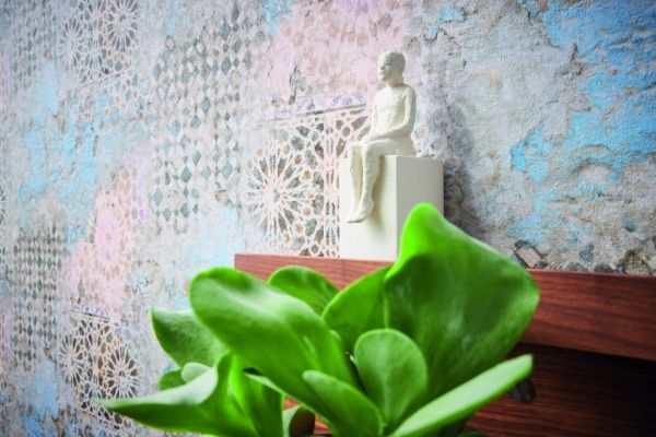 Шпалери вінілові гарячого тиснення A.S. Creation Global Cities 38035-1 1,06x10,05 м 