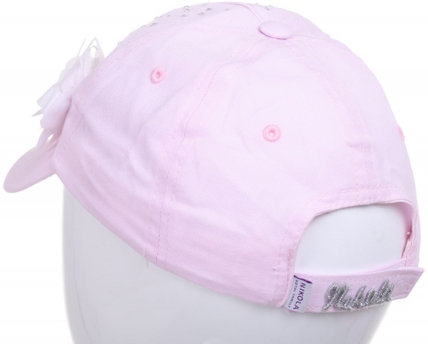 Кепка для девочек Pampona 21 L 07 р.54 розовый 