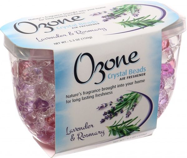 Гелевий освіжувач Ozone Crystal Beads Лаванда і розмарин 150 г