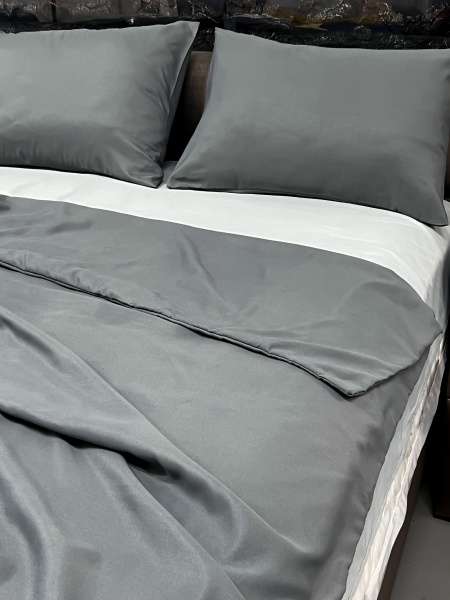 Комплект постельного белья Le Colore 2 серое серебро 