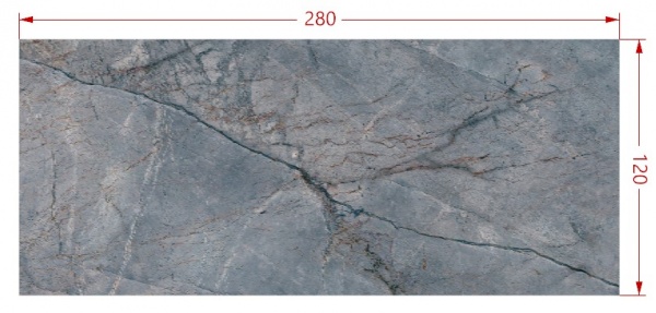 Плитка Ceramika Paradyz Monet Blue Rekt. Poler 120x280 