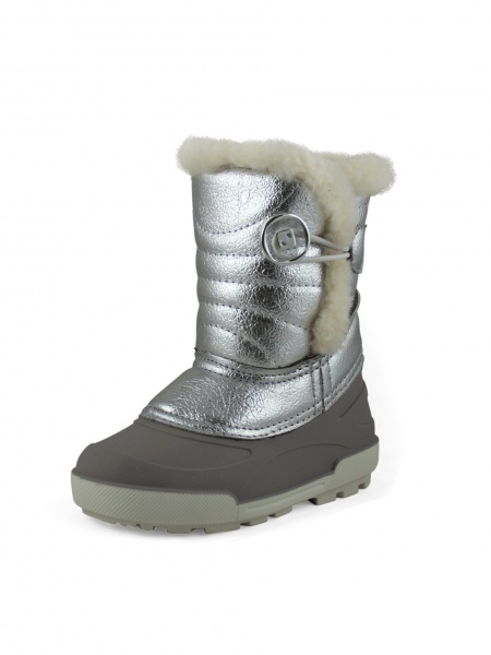 Чоботи зимові для дівчаток Alisa Line Blase розмір 36 срібний 