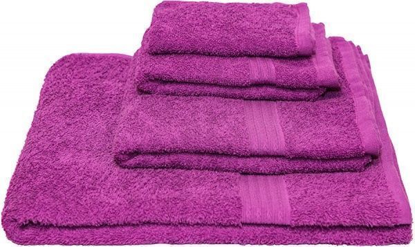 Рушник Косичка 30x30 см фуксія Simi 