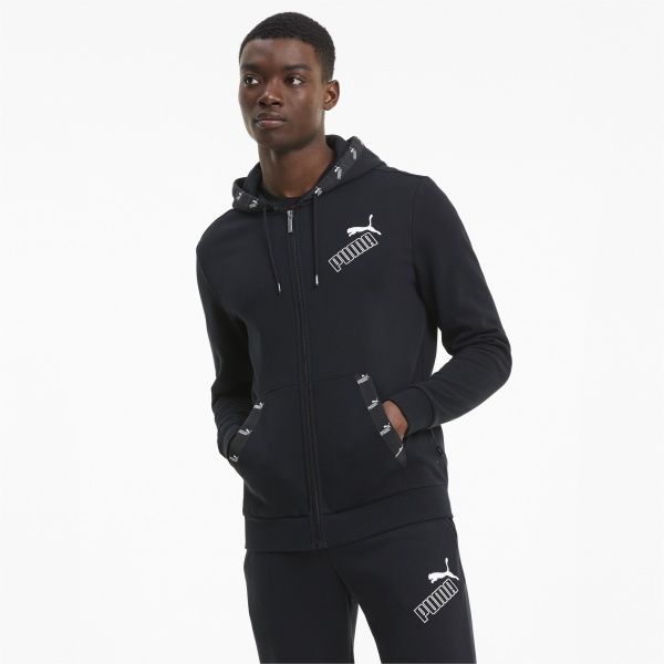 Джемпер Puma AMPLIFIED FZ Hoodie 58352301 р. XL черный