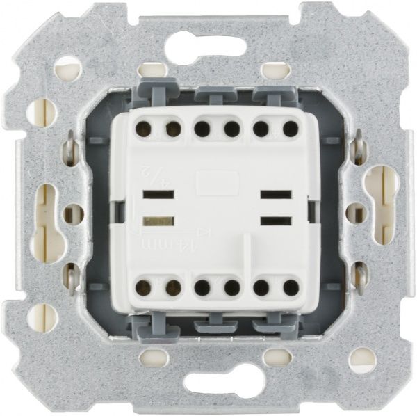 Вимикач одноклавішний Siemens Iris без підсвітки 16 А 250В IP20 кремовий 18505 A