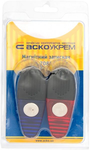 Магнітний затискач 2 шт.  АСКО 7085 A0200020026
