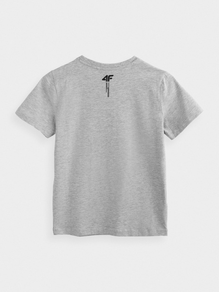 Футболка 4F J4Z20-JTSM207-25M р.122 серый