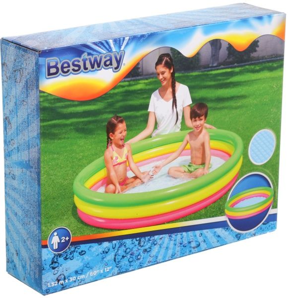 Бассейн надувной Bestway детский Summer 152x30 см 51103
