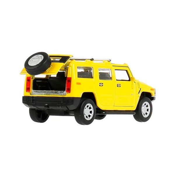 Автомодель Технопарк Hummer H2 (жовтий) 1:43 HUM2-12-YE