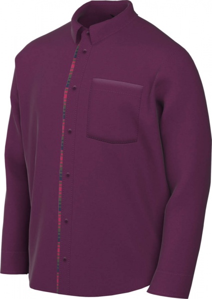 Сорочка чол. р.S фіолет. DH2660-610 U NK SB BUTTON UP Nike SS22